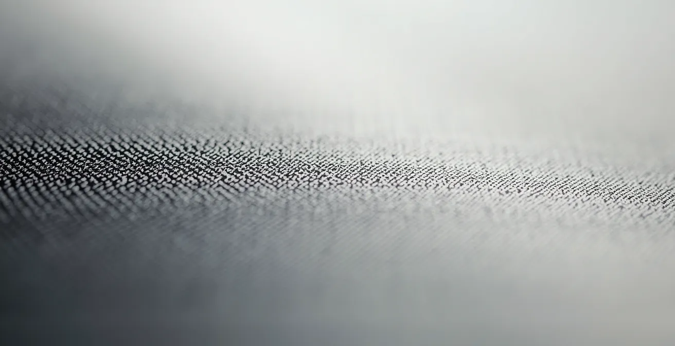 Makroaufnahme von Druckpixeln und digitaler Bildstruktur